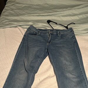 Old Navy Women's Straight Leg Blue Jeans